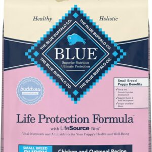 Blue Life Protection Formula Small Breed Puppy Chicken and Oatmeal Recipe Dry Dog Food