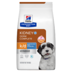 Hill’s Prescription Diet k/d + Derm Complete Rice & Egg Recipe Dry Dog Food