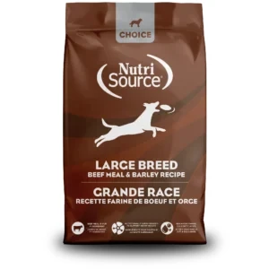 NutriSource Choice Large Breed Beef Dry Dog Food