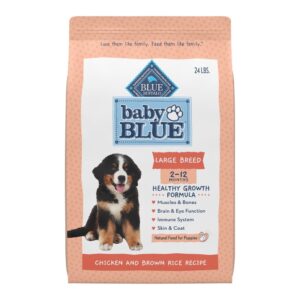 Blue Baby BLUE Chicken & Brown Rice Large-Breed Puppy Dry Dog Food 5 Blue Baby BLUE Chicken & Brown Rice Large-Breed Puppy Dry Dog Food