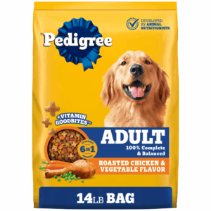 Pedigree Adult, Roasted Chicken & Vegetable Dry Dog Food