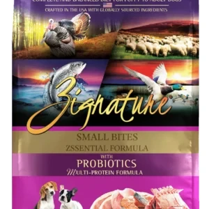 Zignature Original Small Bites Zssential Formula with Probiotics Grain-Free Dry Dog Food