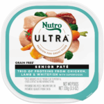 Nutro Ultra Senior Trio of Proteins Chicken, Lamb & Whitefish with Superfoods Paté Grain-Free Wet Dog Food