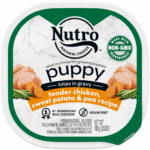 Nutro Puppy Tender Chicken, Sweet Potato & Pea Recipe Bites in Gravy Grain-Free Wet Dog Food
