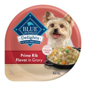 Blue Delights Prime Rib Hearty Gravy Wet Dog Food