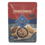 Blue Tender Shreds Beef Chicken Topper Savory Broth Dog Food Topper