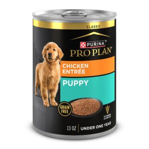 Purina Pro Plan Puppy Grain Free Chicken Entrée Classic Wet Dog Food