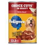 Pedigree Choice Cuts IN Gravy Adult Can, Beef Wet Dog Food