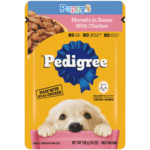 Pedigree Puppy Pouch, Chicken Wet Dog Food