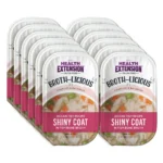Health Extension Broth-Licious Ocean Fish in Bone Broth -Shiny Coat Recipe Wet Dog Food
