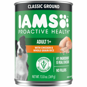 Iams Proactive Health With Chicken AND Whole Grain Rice Classic Ground Wet Dog Food