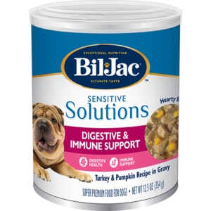 Bil-Jac Sensitive Solutions Digestive & Immune Support Turkey & Pumpkin Recipe in Gravy - Bil-Jac Wet Dog Food