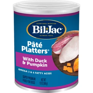 Bil-Jac Pâté Platters with Duck & Pumpkin Grain-Free Wet Dog Food