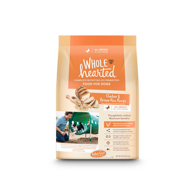 WholeHearted All Life Stages Chicken and Brown Rice Recipe Dry Dog Food