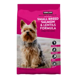 Kirkland Signature Nature’s Domain Small Breed Salmon & Lentil Grain-Free Dry Dog Food