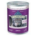 Blue Wilderness Beef & Chicken with Grains Wet Dog Food