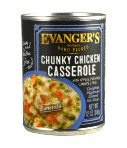 Evanger’s Chunky Chicken Casserole - packed by hand! Wet Dog Food