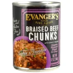 Evanger’s Grain Free Braised Beef Chunks with Gravy - packed by hand! Wet Dog Food