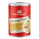 Stella & Chewy’s Gourmet Pate Gourmet Pâté for Dogs with Chicken & Chicken Liver - Grain Free Rich in Protein with Smooth Texture Wet Dog Food