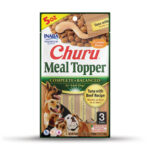Inaba Churu Meal Tuna with Beef Recipe Grain-Free Dog Food Topper
