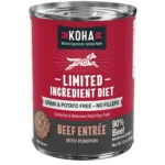 Koha Limited Ingredient Diet Beef Entrée Wet Dog Food