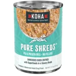 Koha Pure Shreds Shredded Duck Entrée Wet Dog Food