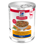 Hill’s Hill’s Science Diet Adult 7+ Savory Stew with Chicken & Vegetables Wet Dog Food