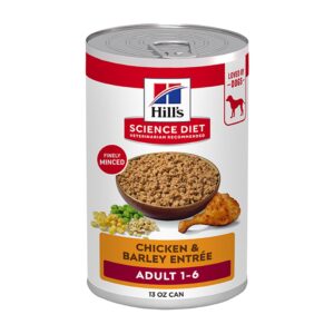 Hill’s Adult Chicken & Barley Entrée Wet Dog Food