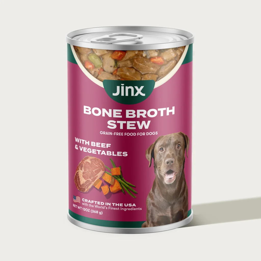 Jinx Beef Bone Broth Stew Wet Dog Food