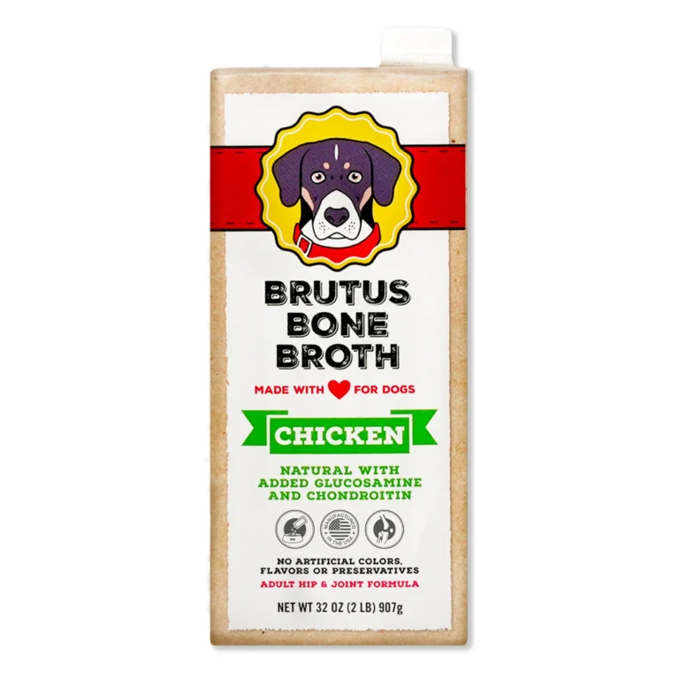 Brutus Broth Brutus Bone Broth for Dogs - Chicken Dog Food Topper