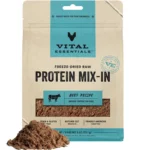 Vital Essentials Freeze-Dried Beef Ground Topper/Mix-In Dog Food Topper