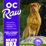 OC Raw Dog Complete Meals Rabbit & Produce Frozen Dog Food