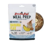 Grandma Lucy’s Meal Prep Banana Flax Overnight Oats Dog Food Topper