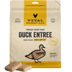 Vital Essentials Duck Mini Patties Freeze-Dried Dog Food