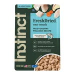 Instinct Original Bites for Dogs Pollock Recipe Grain-Free Freeze-Dried Dog Food