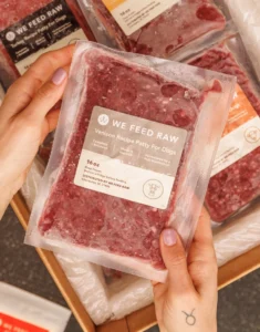 We Feed Raw Venison Recipe Frozen Dog Food