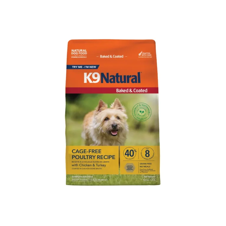 K9 Natural Baked & Coated Cage-Free Poultry Recipe Grain-Free Dry Dog Food
