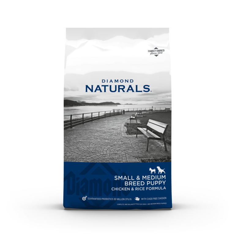 Diamond Naturals Small & Medium Breed Puppy Chicken & Rice Formula Dry Dog Food