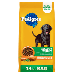 Pedigree Healthy Weight Roasted Chicken, & Vegetable Flavor Dry Dog Food 6 Pedigree Healthy Weight Roasted Chicken, & Vegetable Flavor Dry Dog Food